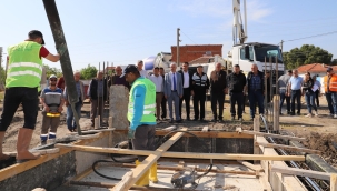 Paşaköy sosyal tesisin temeli atıldı