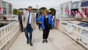 Seçim çalışmalarına Gaziemir belediye başkanı Arda'da katıldı