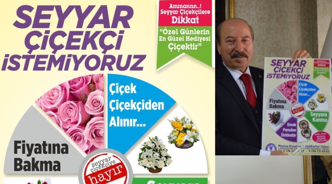 MESO'dan korsan çiçekçiye hayır afişi