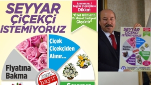 MESO'dan korsan çiçekçiye hayır afişi