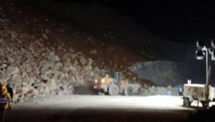 Soma'da madende göçük bir işçi öldü,2 işçide yaralandı