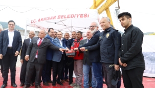SS. Akhisar mermerciler yapı kooperatifinin temeli atıldı