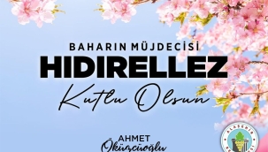 Tüm vatandaşlarımızın hıdırellezini kutluyoruz 