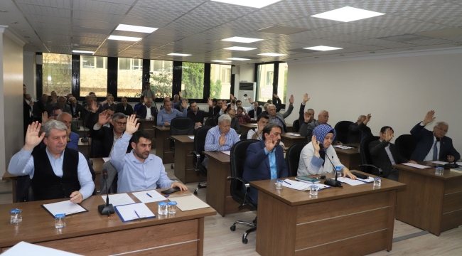 Turgutlu belediyesi mayıs ayı toplantısı yapıldı