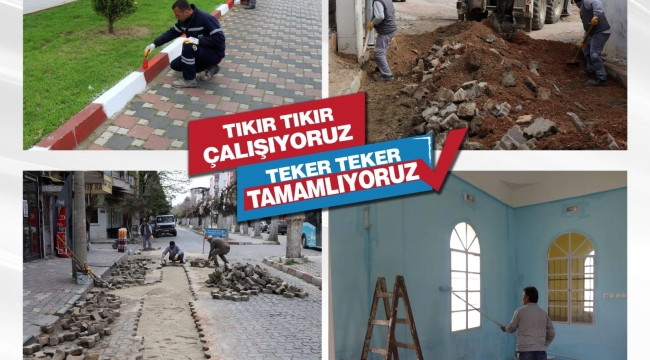 Turgutlu'da mahaleler yenileniyor