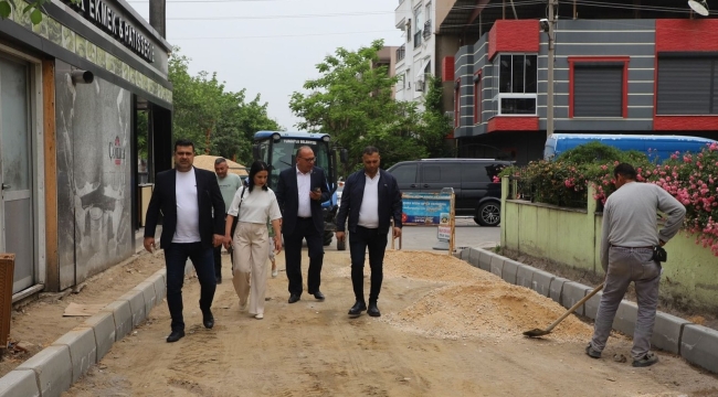 Turgutlu'da yollar yenileniyor