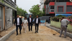 Turgutlu'da yollar yenileniyor