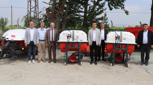 Üreticiye yaşamını kolaylaştıran ekipman desteği
