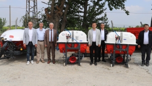 Üreticiye yaşamını kolaylaştıran ekipman desteği