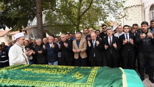 Vali Karadeniz cenazeye katıldı