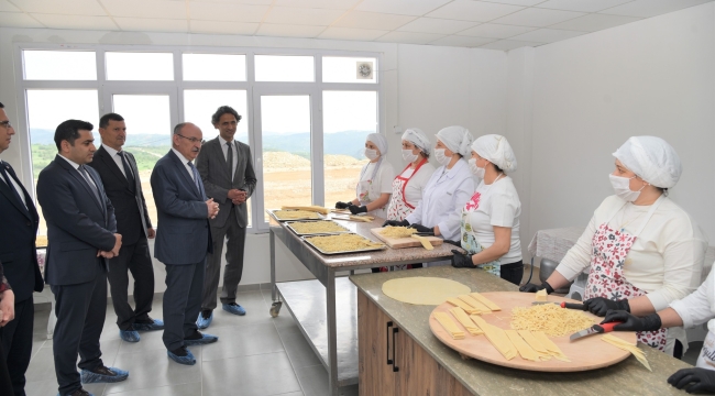 Vali Karadeniz Demirci'de