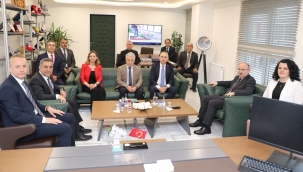 Vali Karadeniz'in kurum ziyaretleri sürüyor