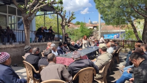 Yuntdağ'da konuşan İplikçi'çiftçimizi tekrar ayağa kaldıracağız'