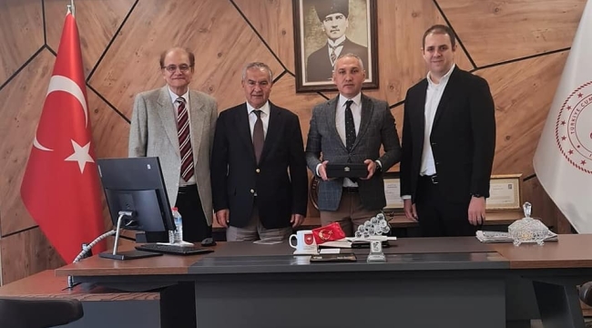 Ziyarette ortak projeler ele alındı