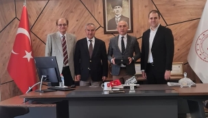 Ziyarette ortak projeler ele alındı