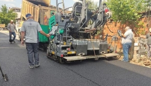 Akhisar baştan başa asfatlanıyor