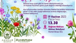 Akhisar'da evler çiçek açacak