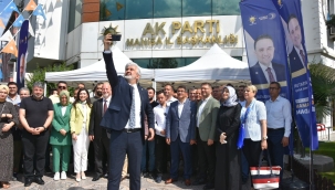 AKP'liler bayramlaştı