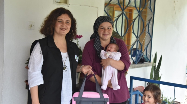 Annelere hoş geldin bebek hediyesi