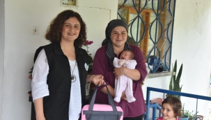 Annelere hoş geldin bebek hediyesi