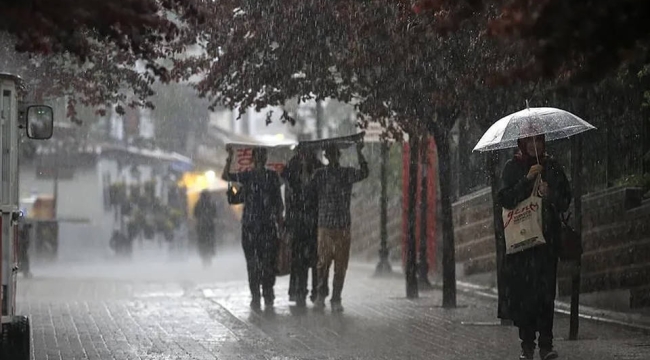 Aralarında Manisa'nında bulunduğu 11 kent için yağış uyarısı