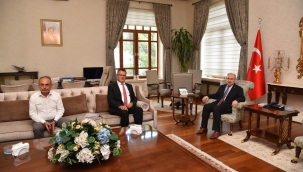 Başkan valiye projelerini anlattı