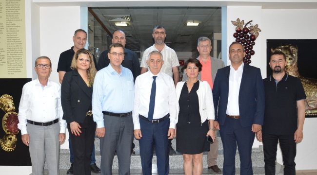 Başkanlar TSO'yu ziyaret etti