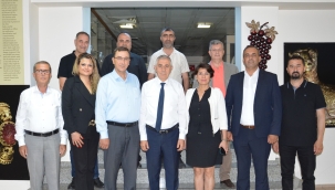 Başkanlar TSO'yu ziyaret etti