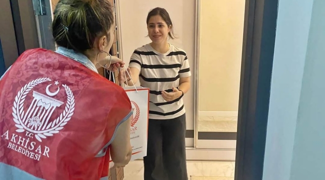 Belediye şehit aillerini unutmadı