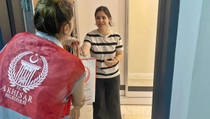 Belediye şehit aillerini unutmadı