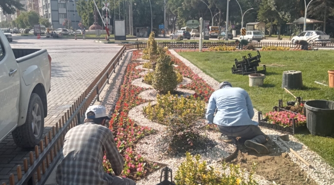 Belediye çalışıyor,Saruhanlı gelişiyor