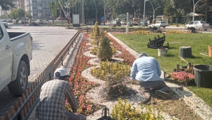 Belediye çalışıyor,Saruhanlı gelişiyor