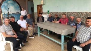 CHP Soma yönetiminden mahalle ziyaretleri