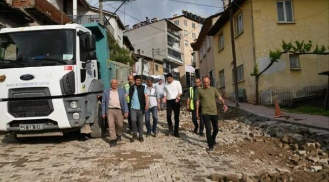 Ekiple yetersiz kaldı Demirci'yi sel vurdu