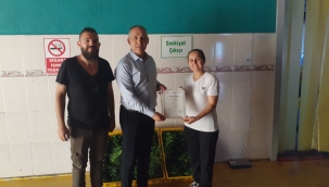 Firmaya kullanım belgesini verdi