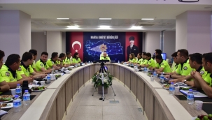 "hedef panı ve trafik denetimleri" toplantısı yapıldı