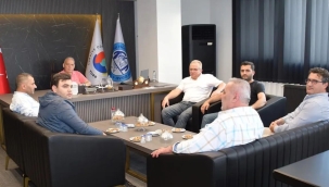 İlçe emniyet müdürü TSO Başkanı Aydın 'ı ziyaret etti
