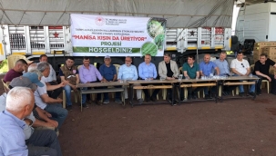 Kışlık sebze fide dağıtımı yapıldı