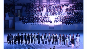 Muhteşem mezuniyet töreni