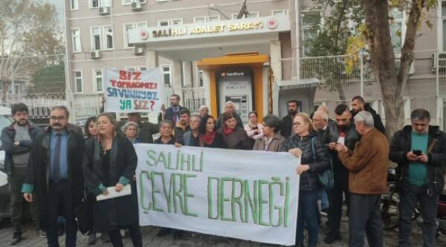 Salihli çevre derneği, Sanko A.Ş hakkında suç duyurusu