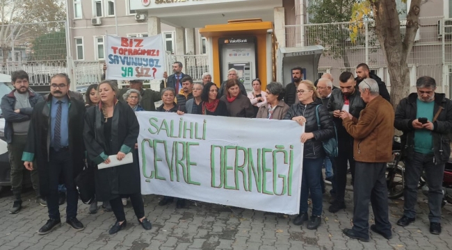 Salihli'de JES davası: sanko hukuk tanımadı