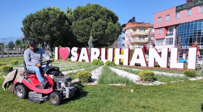 Saruhanlı'da bayram yemizliği
