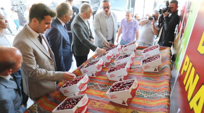 Selendi'nin en en güzel kirazı seçildi