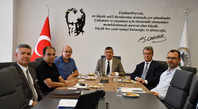 Toplantıda OSB'nin sorunları ele alındı
