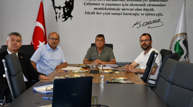 Toplantıda OSB'nin sorunları ele alındı