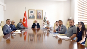 Toplantıda yatırmlar ve projeler ele alındı