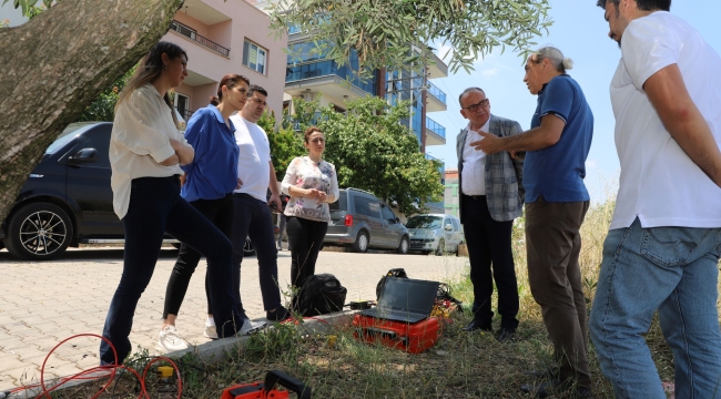 Turgutlu'da deprem zemin etüt çalışması