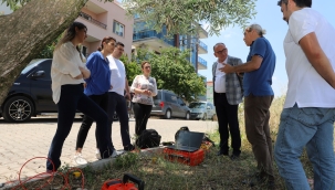 Turgutlu'da deprem zemin etüt çalışması