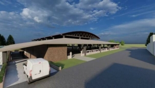 Turgutlu'ya modern pazar yeri 