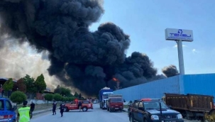 Vali Karadeniz,yangına havadan ve karadan müdahale ediliyor